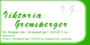 viktoria gremsperger business card